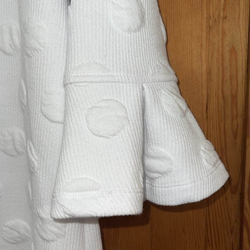 Multiples White Cotton Blend Button Down Jacket S… - image 4